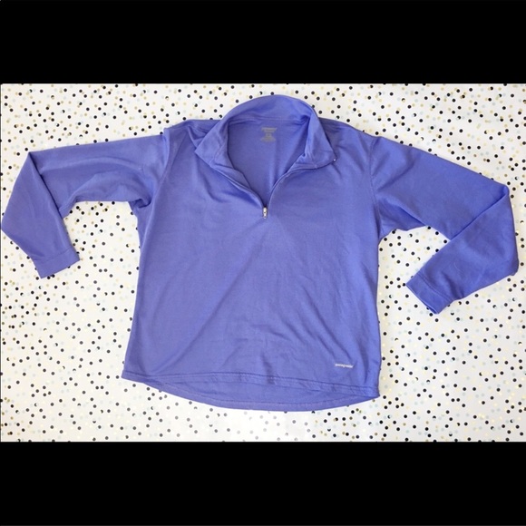 Patagonia Tops - Patagonia Purple Light Pullover Sweatshirt